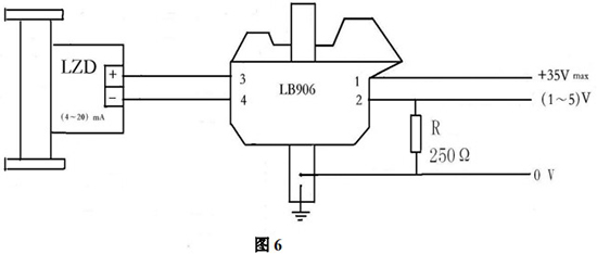 智能浮子流量計(jì)本安防爆型接線圖